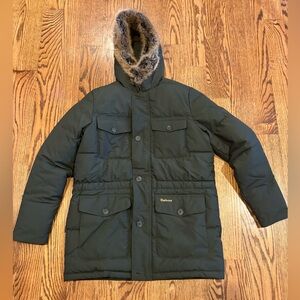 Barbour Boys Morton puffer coat, boys XL
